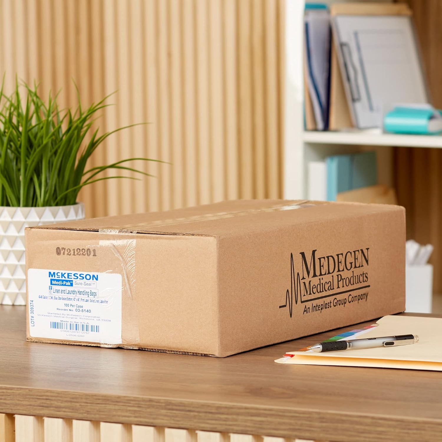 Laundry Bag McKesson 40 to 45 gal. Capacity 40 X 46 Inch, Packaging Type- Case