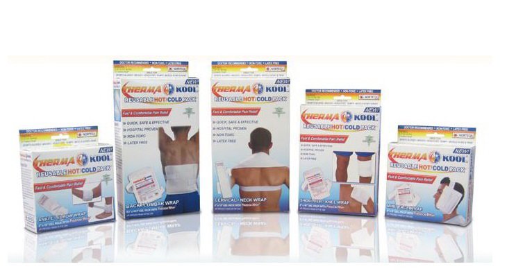 Hot / Cold Pack Therma-Kool Finger 4 X 10-1/2 Inch Polyethylene Laminate / Gel Reusable
