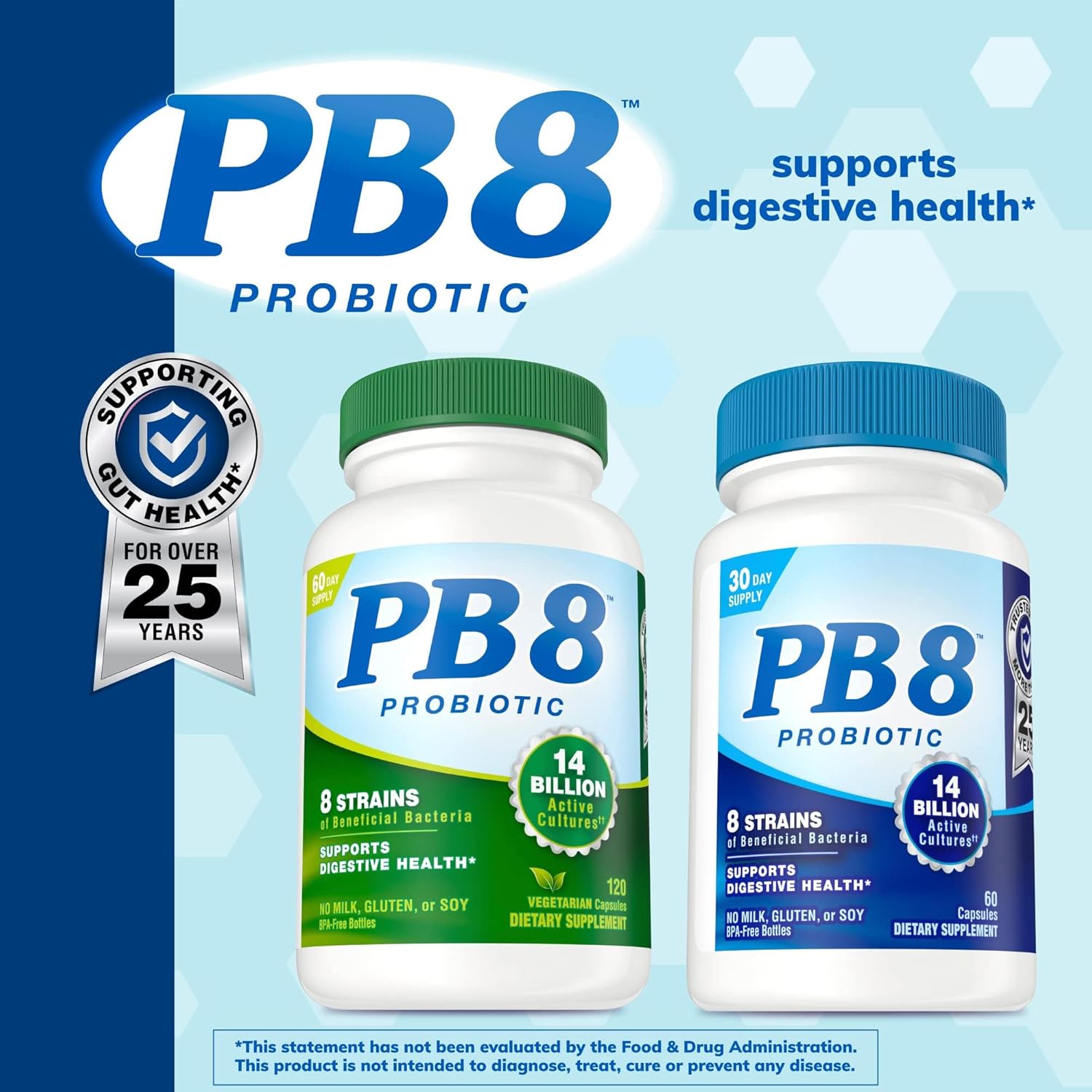 nutrition now pb 8 pro biotic acidophilus for life 120 vegetarian capsules