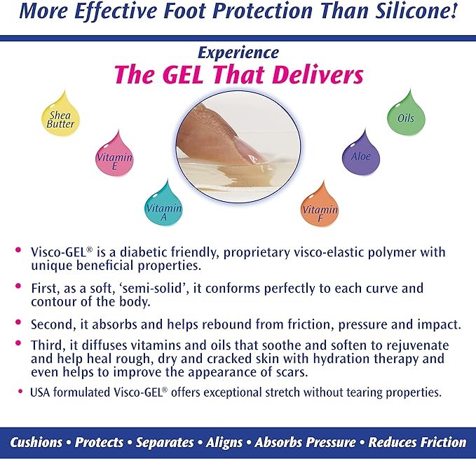 visco gel corn protectors pack 2 large