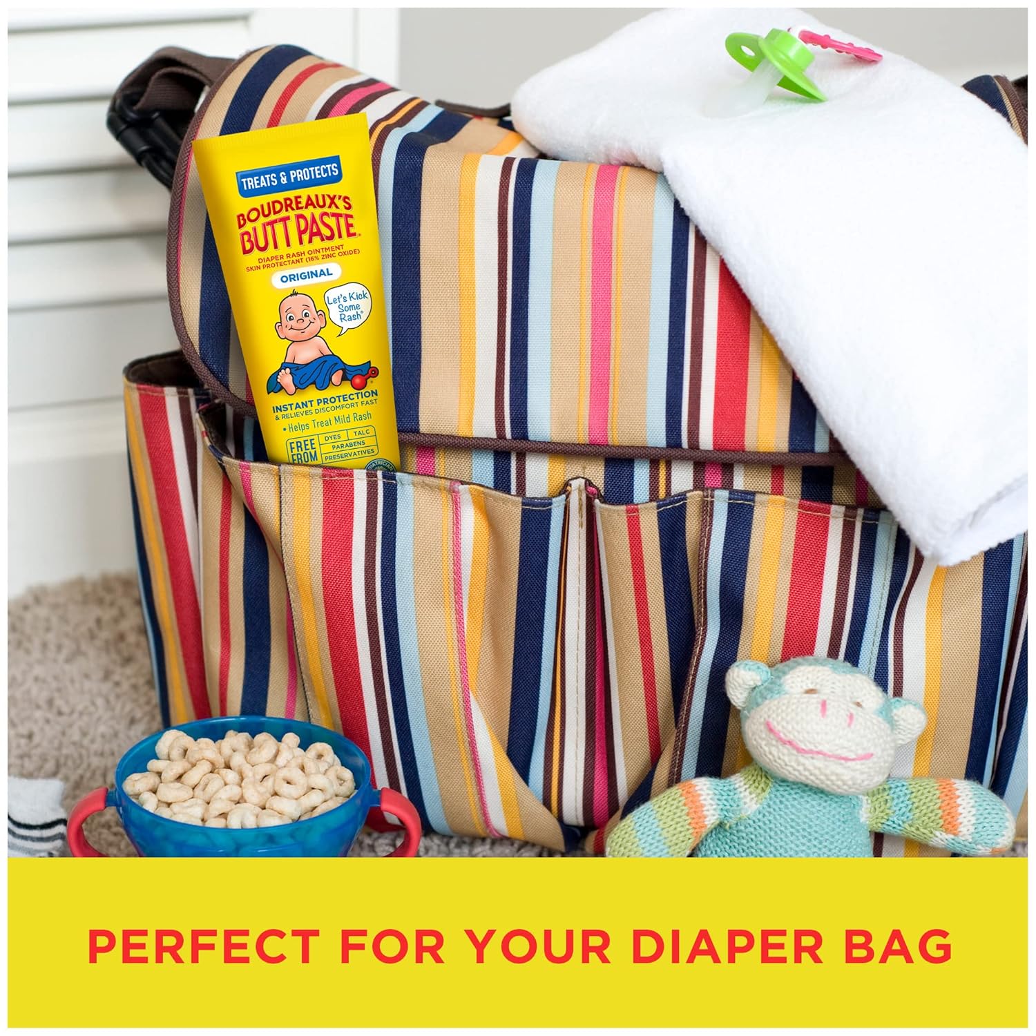 boudreauxs original butt paste diaper rash treatment 16 zinc oxide 4 oz tube boudreauxs butt paste diaper rash treatment mk637430ea