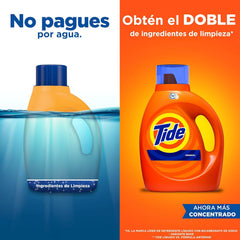 Laundry Detergent Tide HE 92 oz. Bottle Liquid Original Scent, Packaging Type- Case
