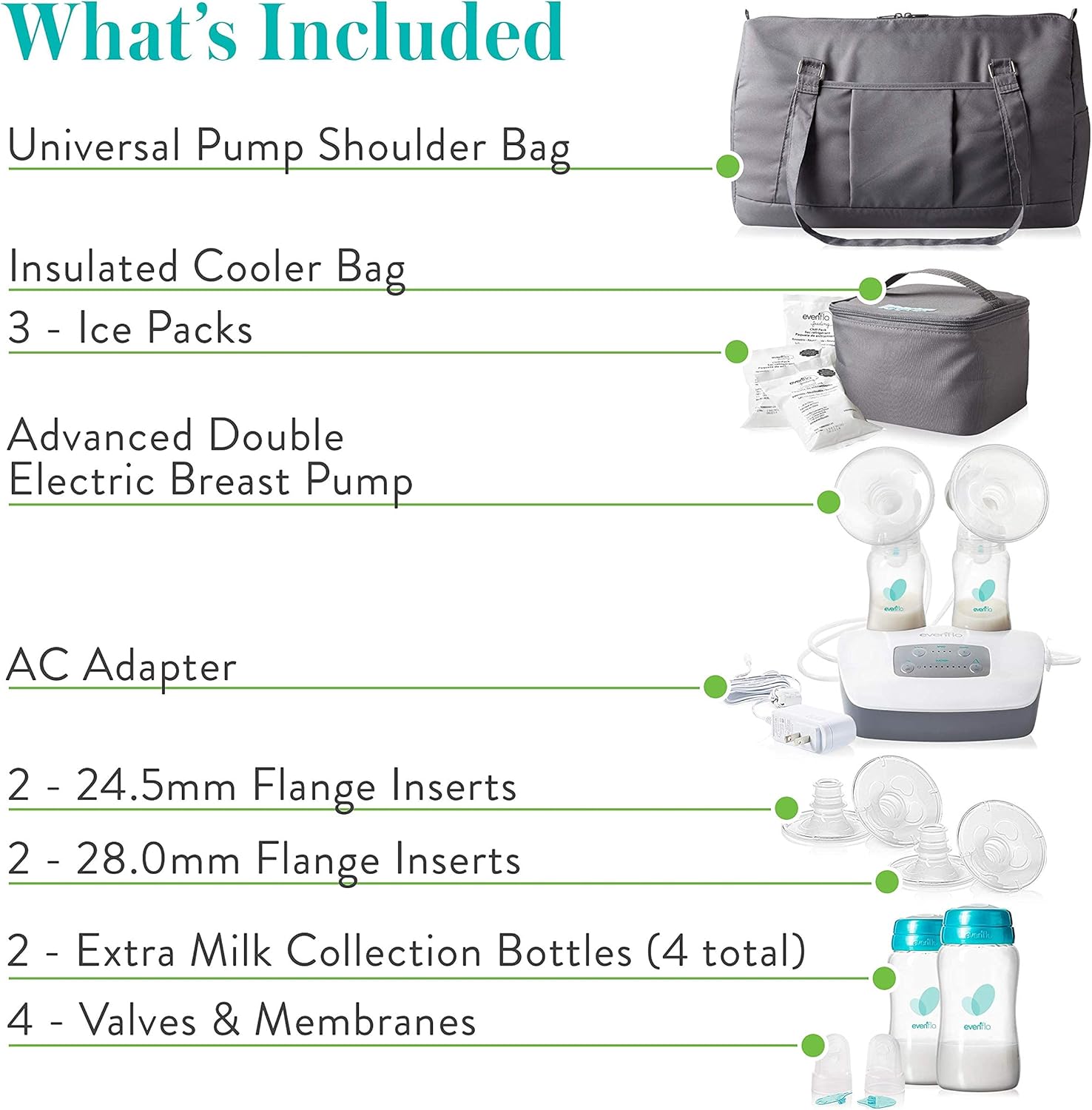 evenflo deluxe advanced breast pump double electric