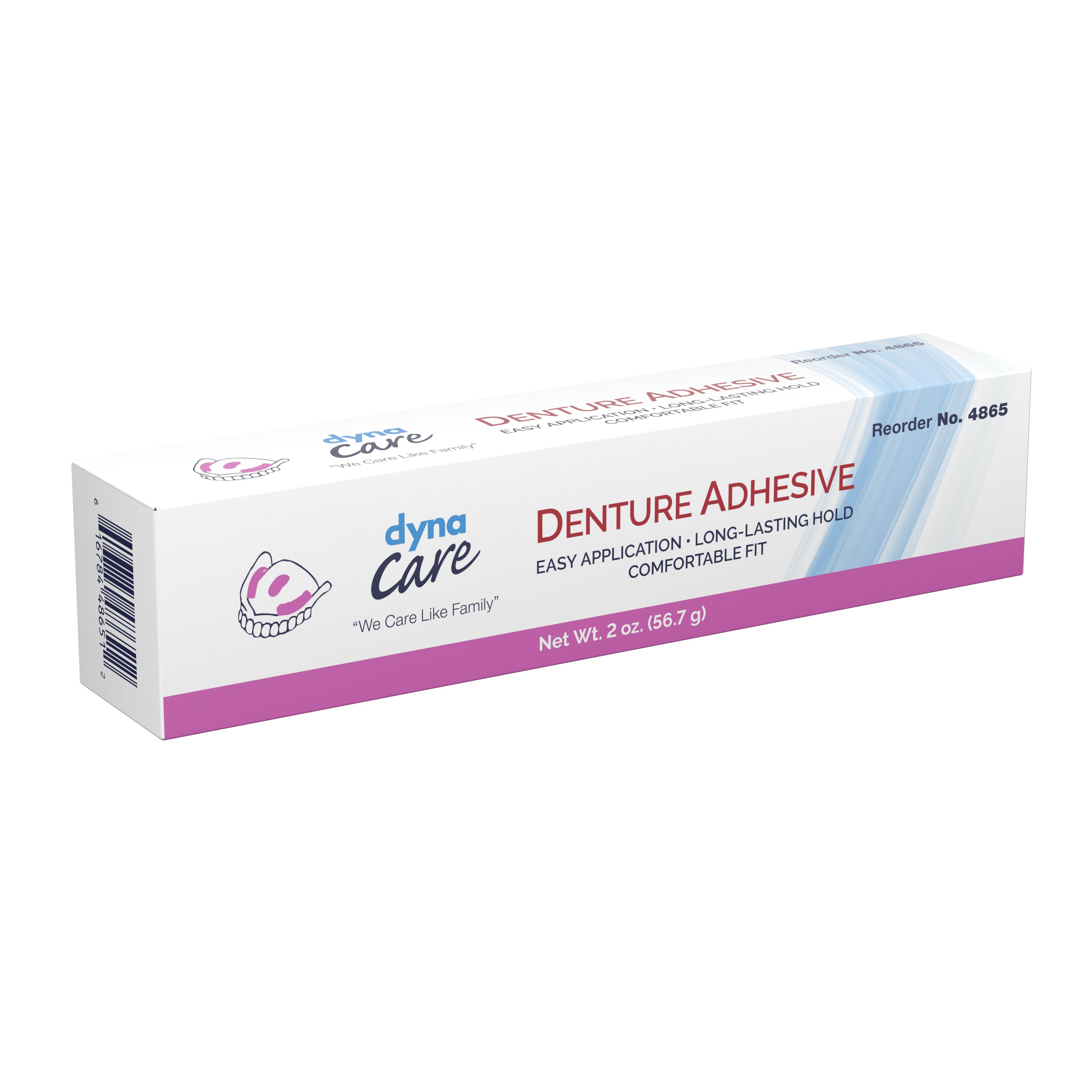 dynarex denture adhesive cream 2 oz tube dynarex denture adhesive mk826974ea
