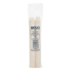 Souffle Cup Solo 0.5 oz. White Paper Disposable, Packaging Type- Case