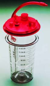 Suction Canister Liner Medi-Vac CRD 3000 mL Sealing Lid