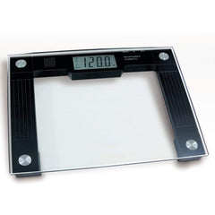 Floor Scale Ideaworks Digital Audio Display 550 lbs. / 250 kg Capacity Black / Glass AC Power