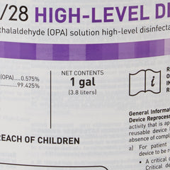 OPA High-Level Disinfectant McKesson OPA/28 RTU Liquid 1 gal. Jug Reusable, Packaging Type- Each