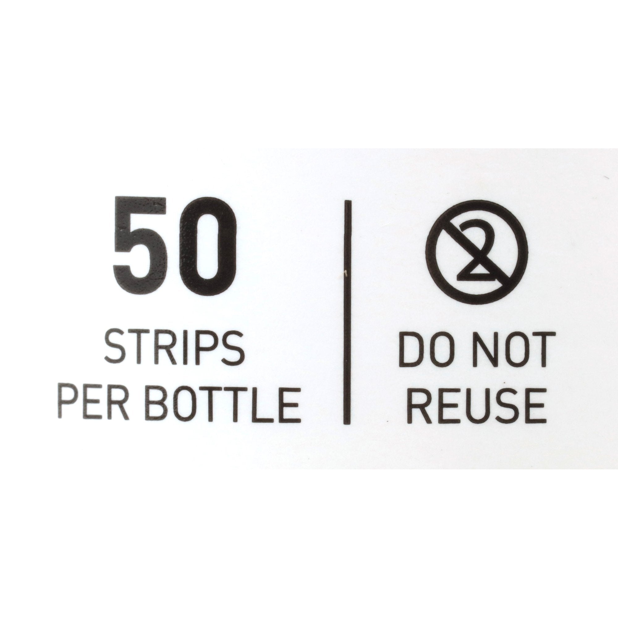 OPA Concentration Indicator McKesson OPA/28 Pad 50 Test Strips Bottle Single Use, Packaging Type- Case