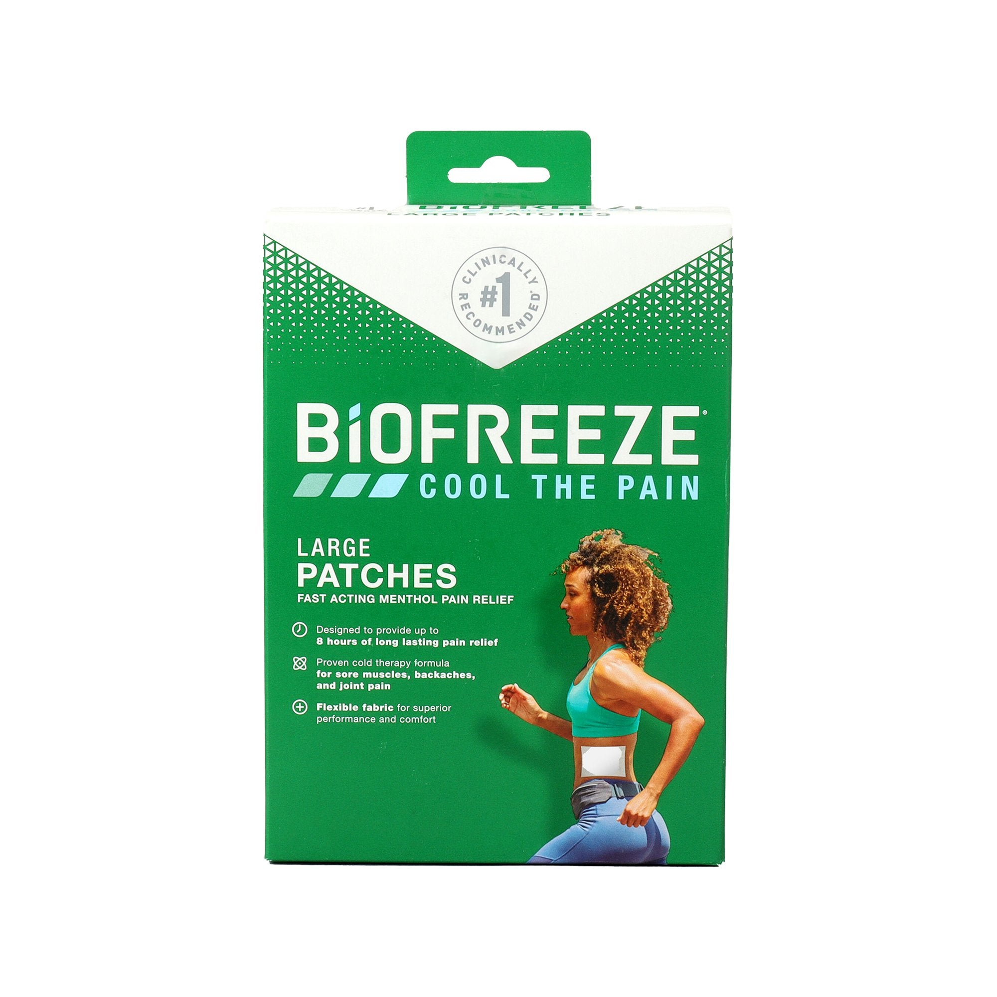 Topical Pain Relief Biofreeze 5% Strength Menthol Patch
