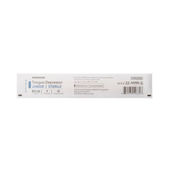 Tongue Depressor McKesson 5-1/2 Inch Length Wood Junior, Packaging Type- Case
