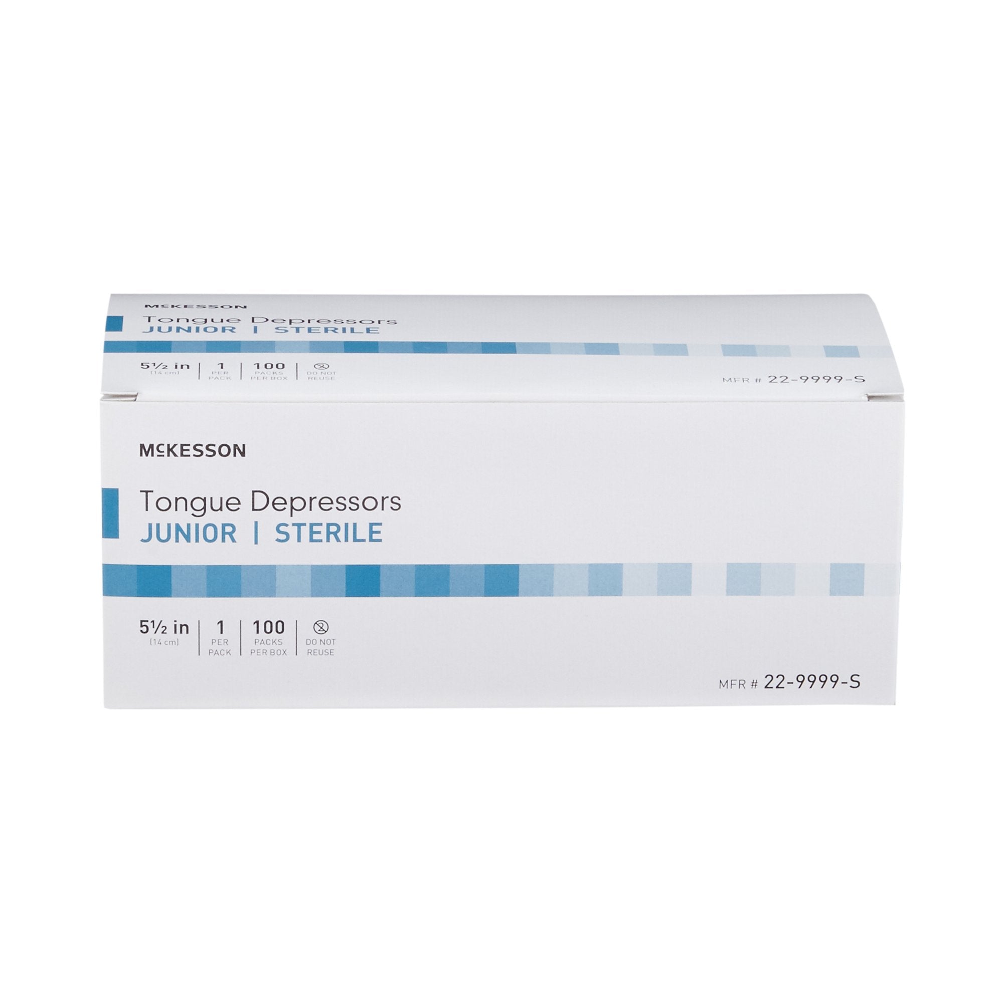 Tongue Depressor McKesson 5-1/2 Inch Length Wood Junior, Packaging Type- Case