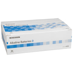 Alkaline Battery McKesson D Cell 1.5V Disposable 24 Pack, Packaging Type- Case