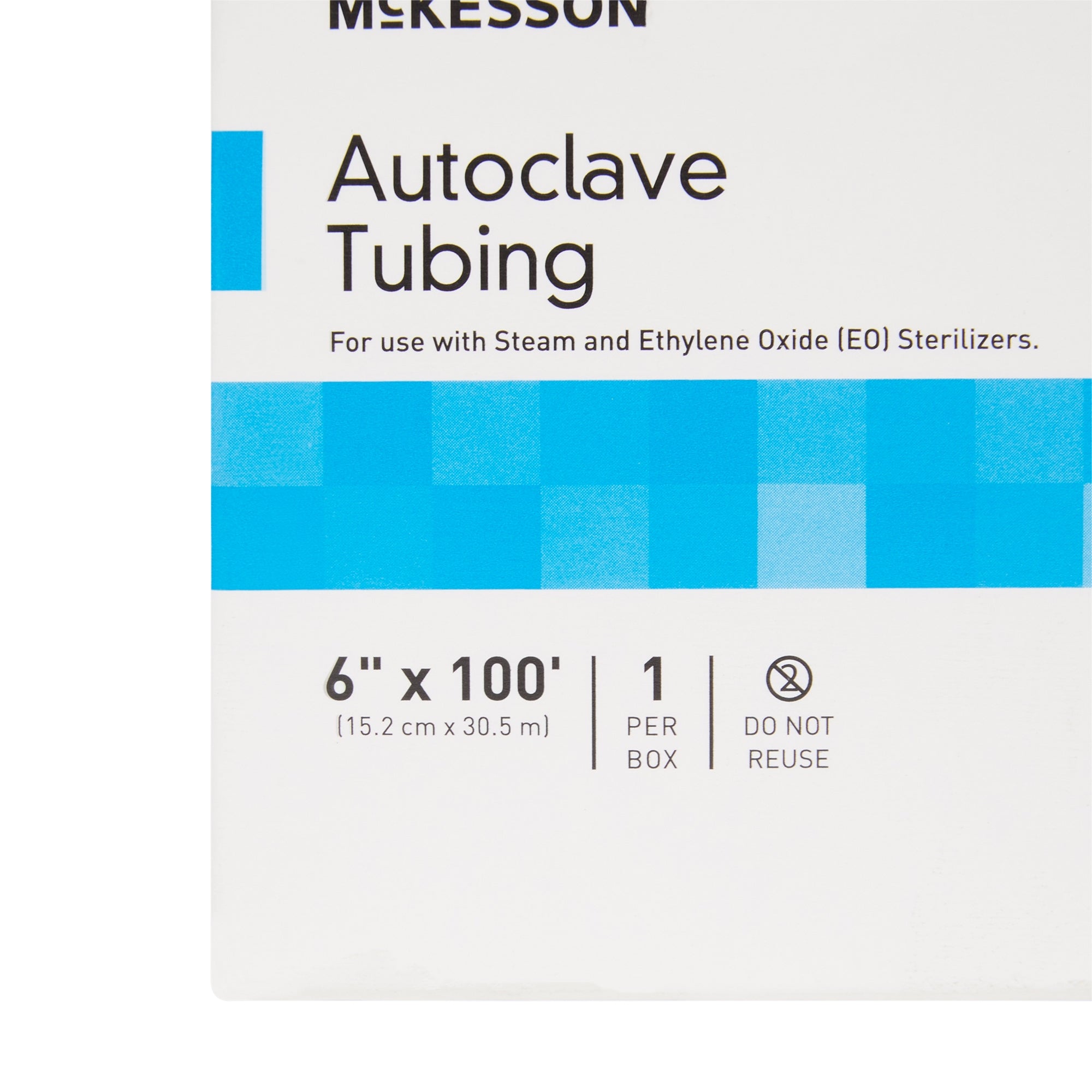 McKesson Sterilization Tubing 6 Inch X 100 Foot