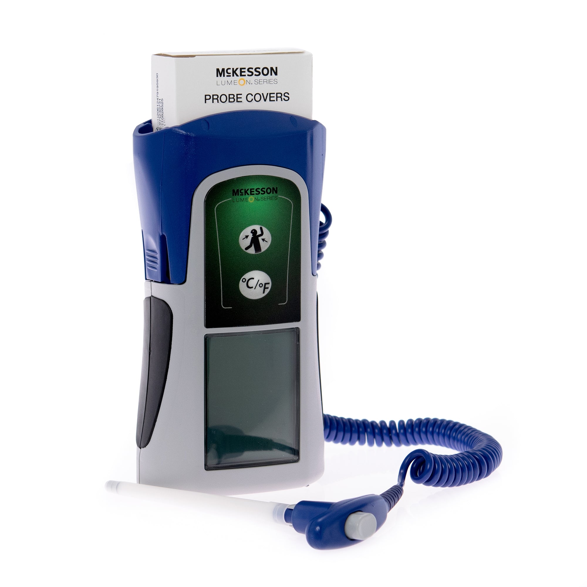Electronic Probe Thermometer McKesson LUMEON Oral / Axillary Probe Handheld, Packaging Type- Each