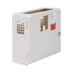 Sharps Container Cabinet / Wall Enclosure McKesson Prevent High Impact Polystyrene Wall Mount Locking, Packaging Type- Case