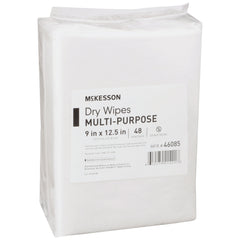 Task Wipe McKesson Medium Duty White NonSterile 9 X 12-1/2 Inch Disposable | 16PK/Case