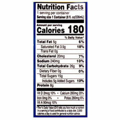 Thickened Beverage Thick & Easy Dairy 8 oz. Carton Milk Flavor Liquid IDDSI Level 3 Moderately Thick/Liquidized | (27/Case)