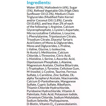 Pediatric Oral Supplement Neocate Splash Unflavored 8 oz. Carton Liquid Amino Acid Food Allergies,Packaging Type- Each