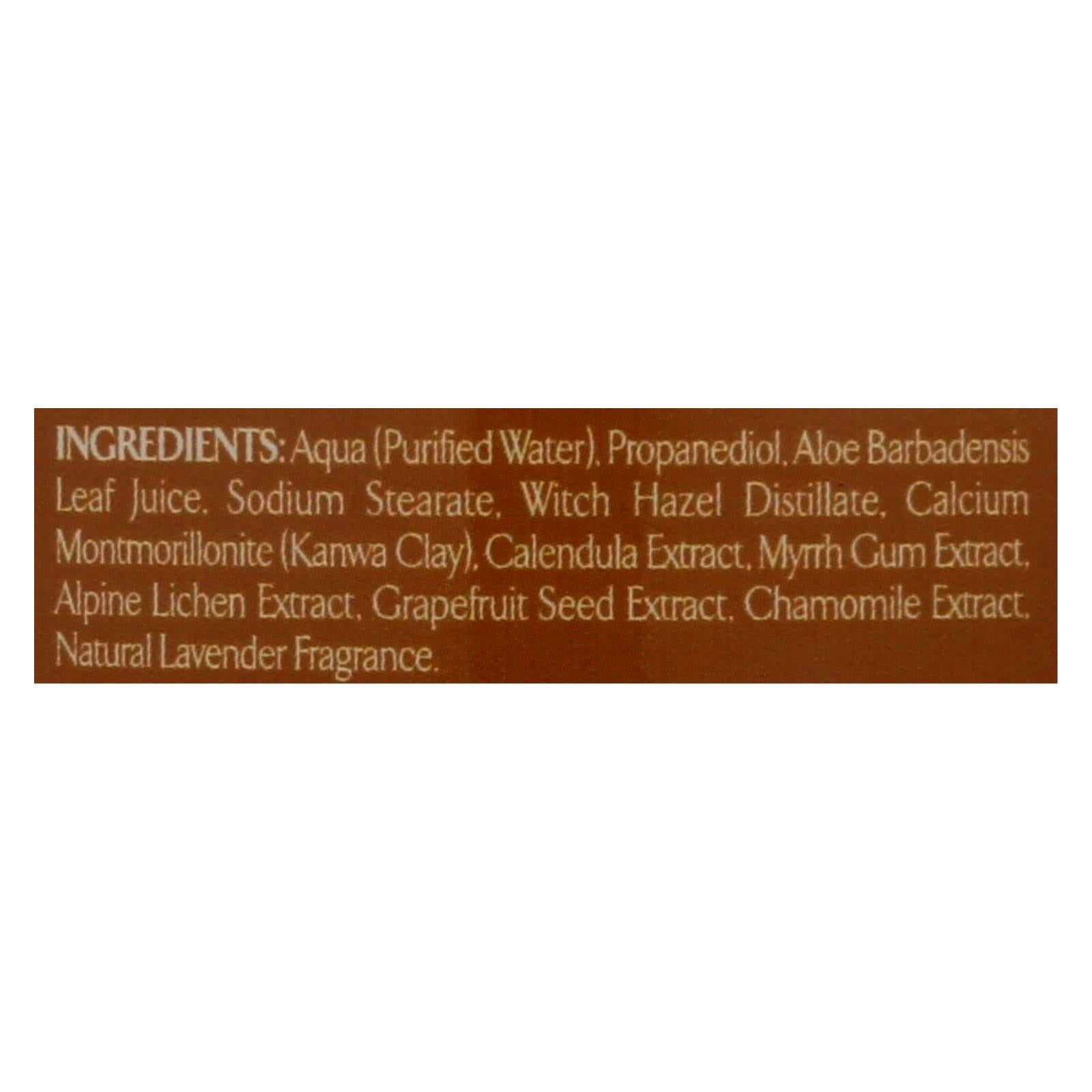zion health adama minerals clay deodorant lavender 2 5 oz