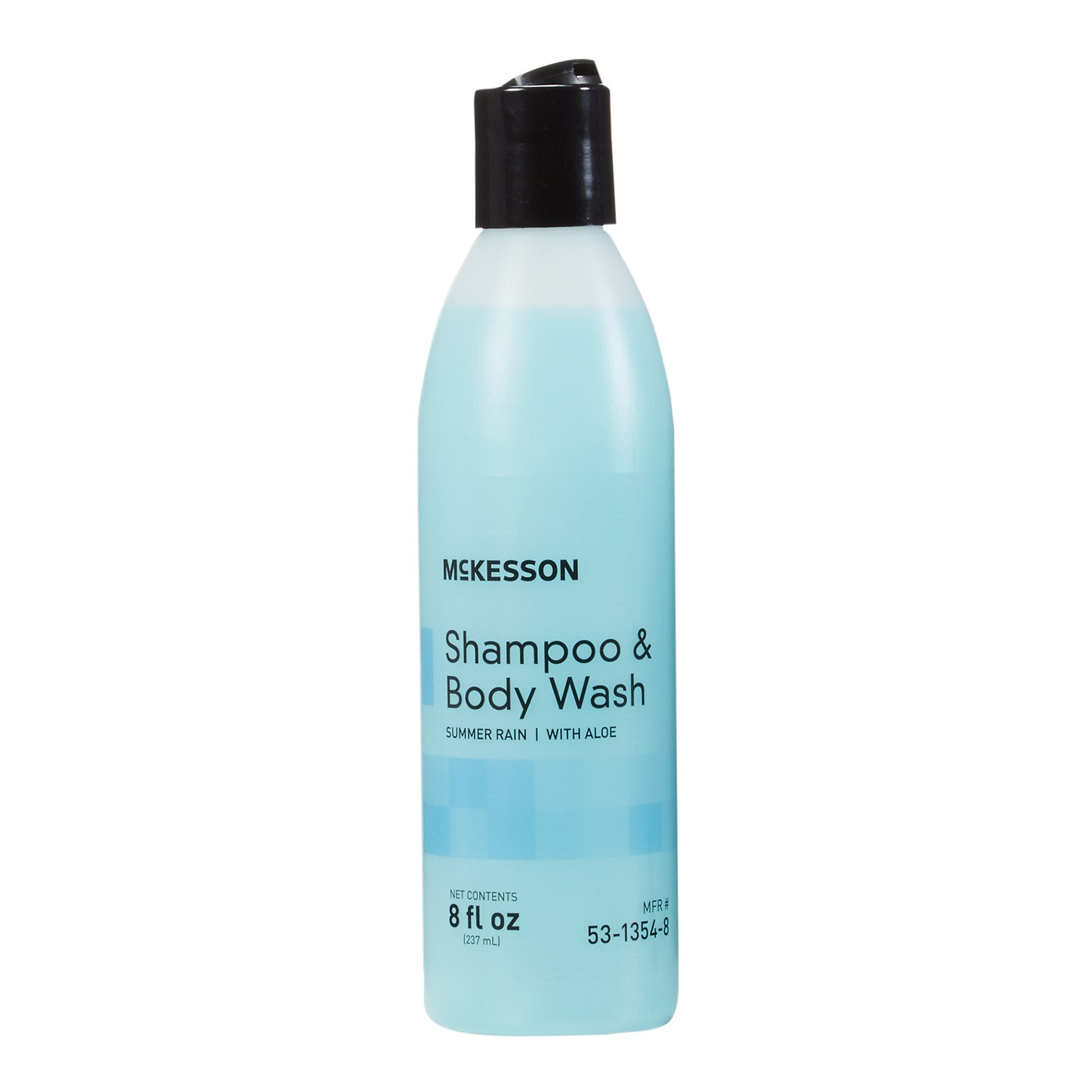 Shampoo and Body Wash McKesson 8 oz. Flip Top Bottle Summer Rain Scent, Packaging Type- Case