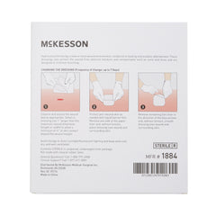 Thin Hydrocolloid Dressing McKesson 6 X 6 Inch Square, Packaging Type- Box