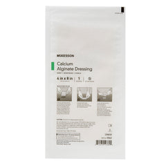 Alginate Dressing McKesson 4 X 8 Inch Rectangle