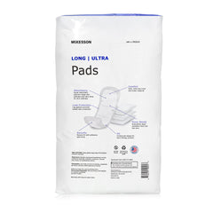 Bladder Control Pad McKesson Ultra 14 Inch Length Heavy Absorbency Polymer Core One Size Fits Most | 4BG/Case