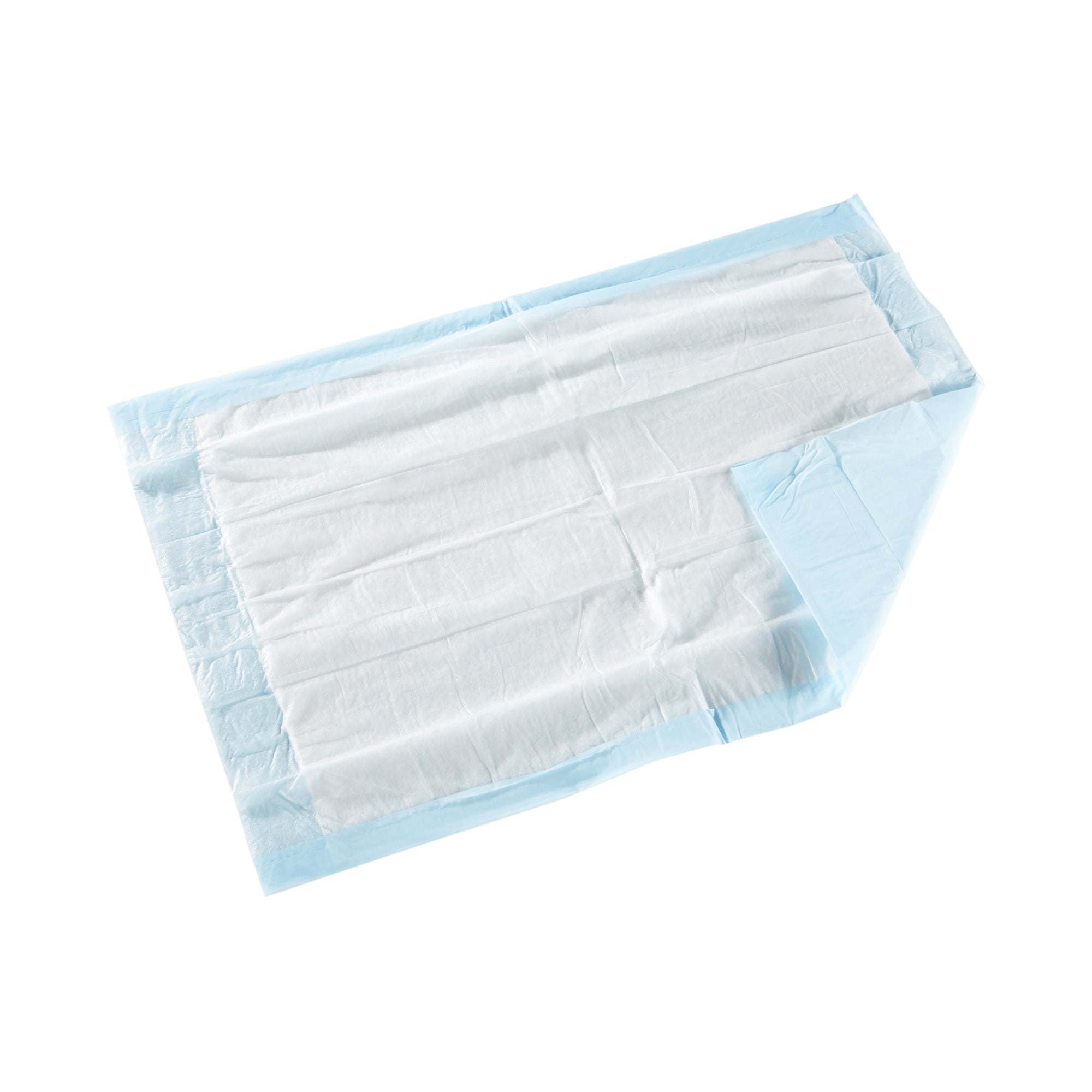 Disposable Underpad McKesson Classic 17 X 24 Inch Fluff / Polymer Light Absorbency | 300/Case