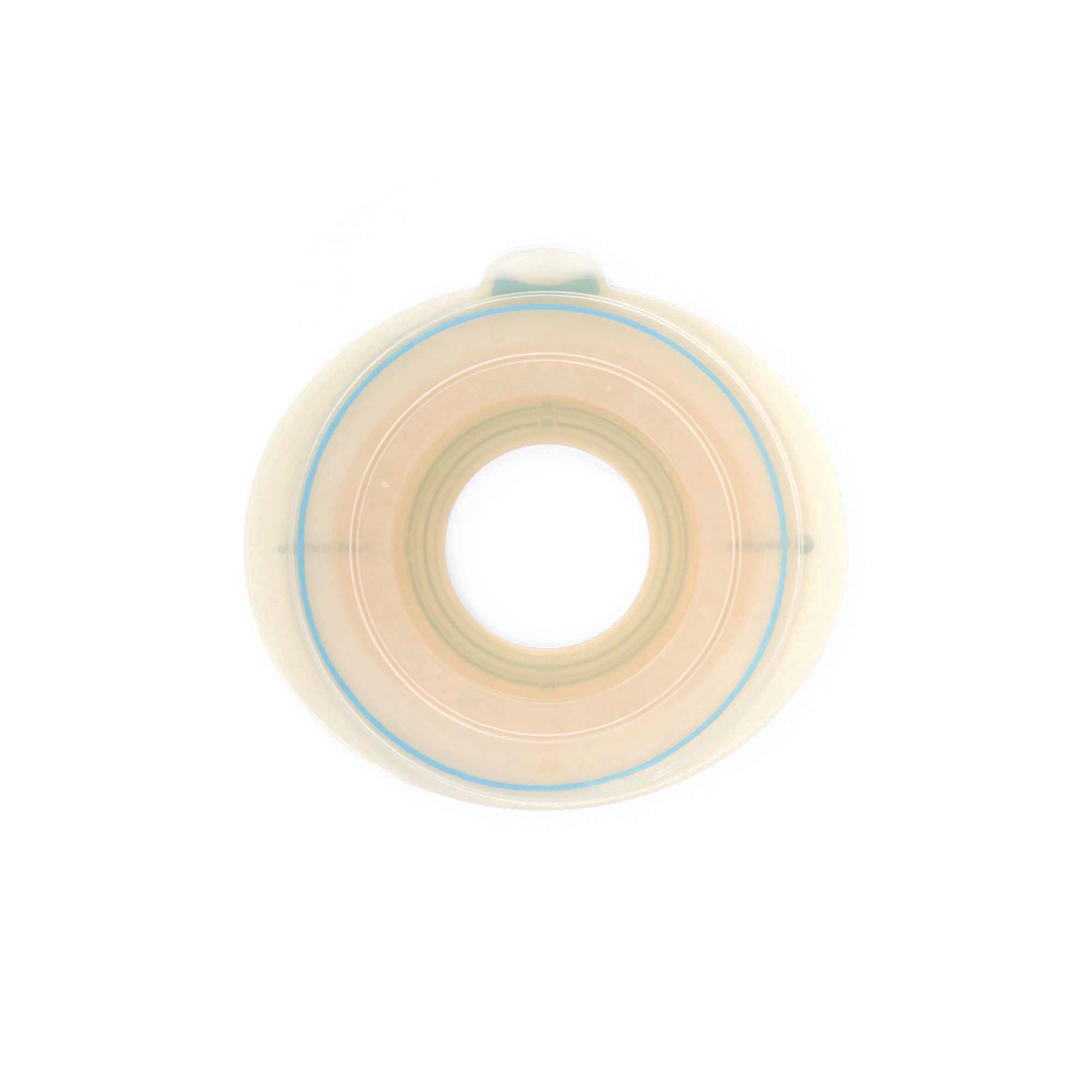 Ostomy Barrier SenSura Mio Flex Precut, Extended Wear Elastic Adhesive 70 mm Flange Yellow Code System 2 Inch Opening,Packaging Type- Box
