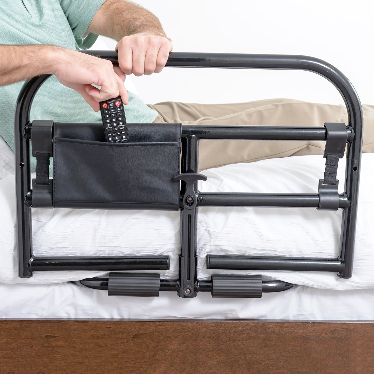 Prime Safety Bed Rail - Secure, Adjustable Bedside Support for Seniors & Kids - Easy Installation, Sturdy Design, Enhances Safety & Independence at Home.