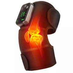 Electrically Heated Knee Pads Shoulder Pads Elbow Pads Old Cold Legs Joints Vibration Warmth Hot Compress Massager