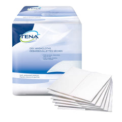 Washcloth TENA ProSkin Dry 10-1/4 X 13 Inch White Disposable | 20BG/Case 13-1/4 Inch · Case of 800