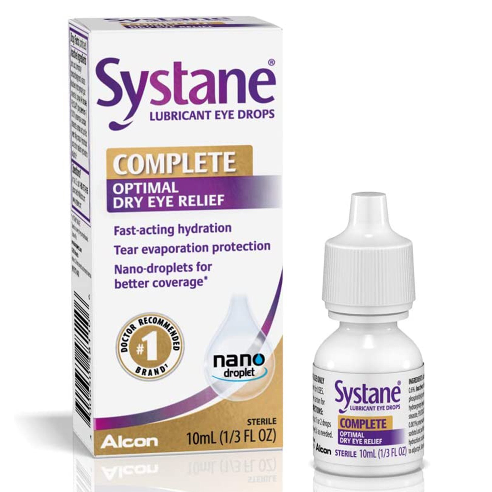 Eye Lubricant Systane Complete 10 mL Eye Drops