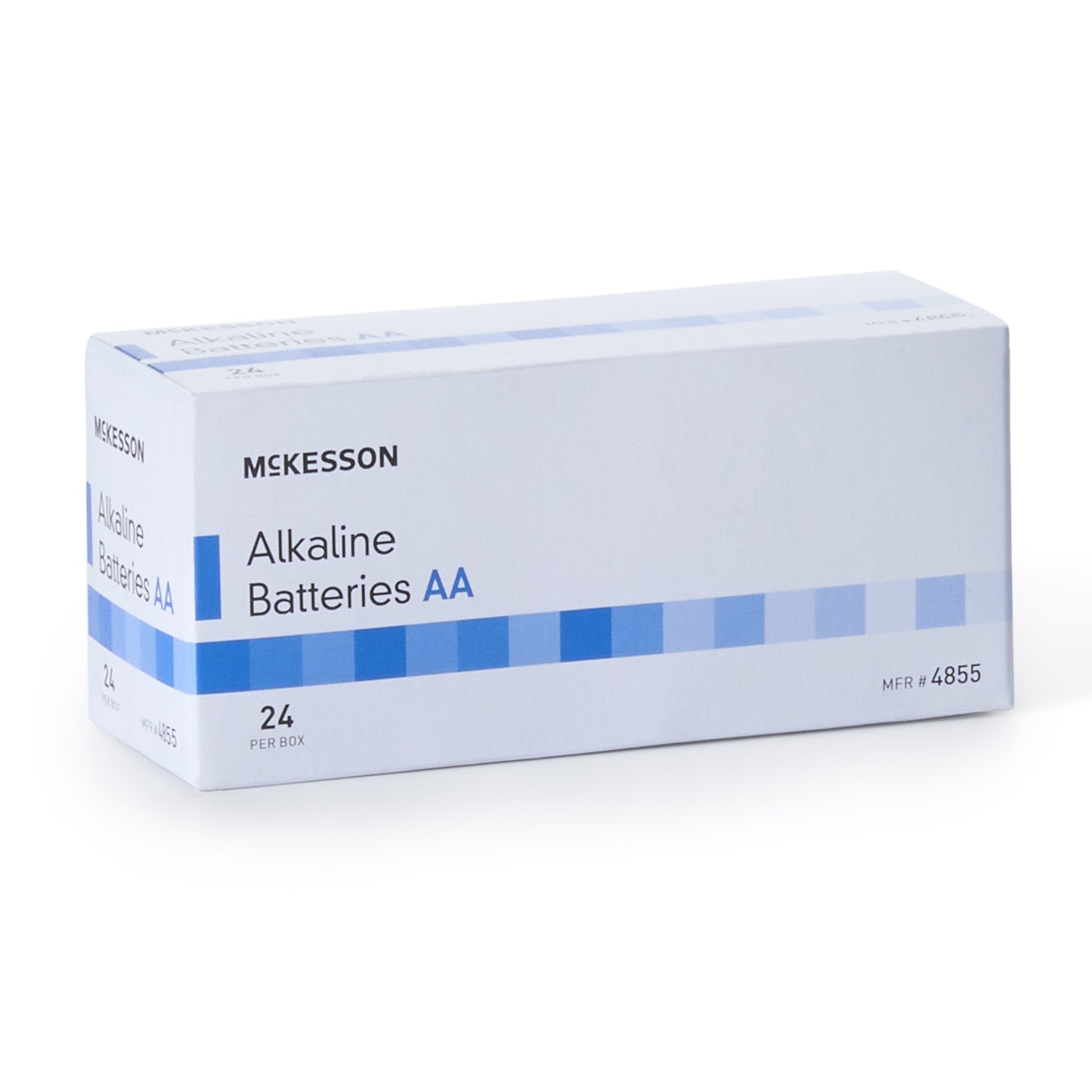 Alkaline Battery McKesson AA Cell 1.5V Disposable 24 Pack, Packaging Type- Case
