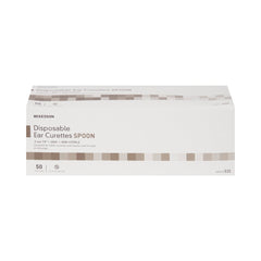 Ear Curette McKesson Handle with Grooves 2 mm Tip Cup Tip, Packaging Type- Case