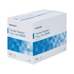 McKesson Transfer Pipette 7.5 mL 0.5 to 3 mL Graduation Increments NonSterile, Packaging Type- Case