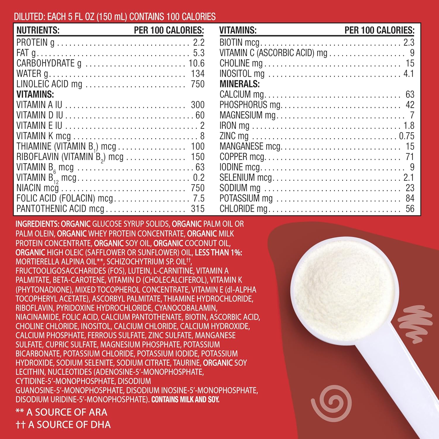 earths best inftfrm irn milk pwdr case of 4 21 oz