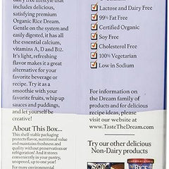 Rice Dream Original Rice Drink - Enriched Organic - Case Of 8 - 64 Fl Oz.
