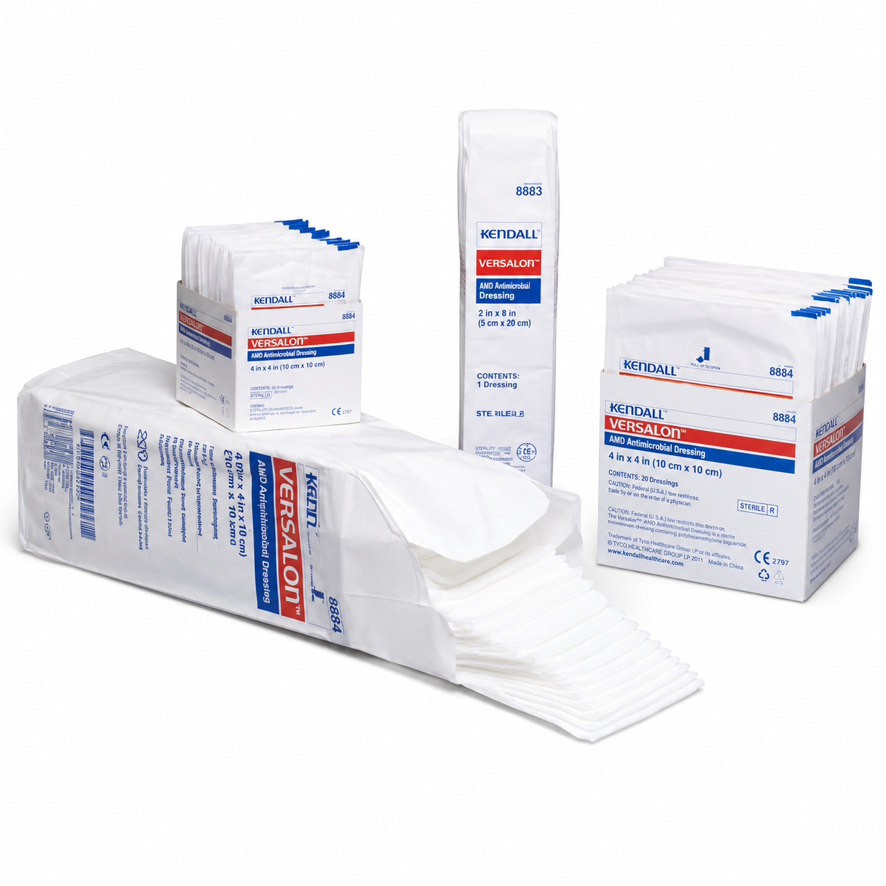 Versalon Gauze Sponge 3 X3 4 Ply Pk/200