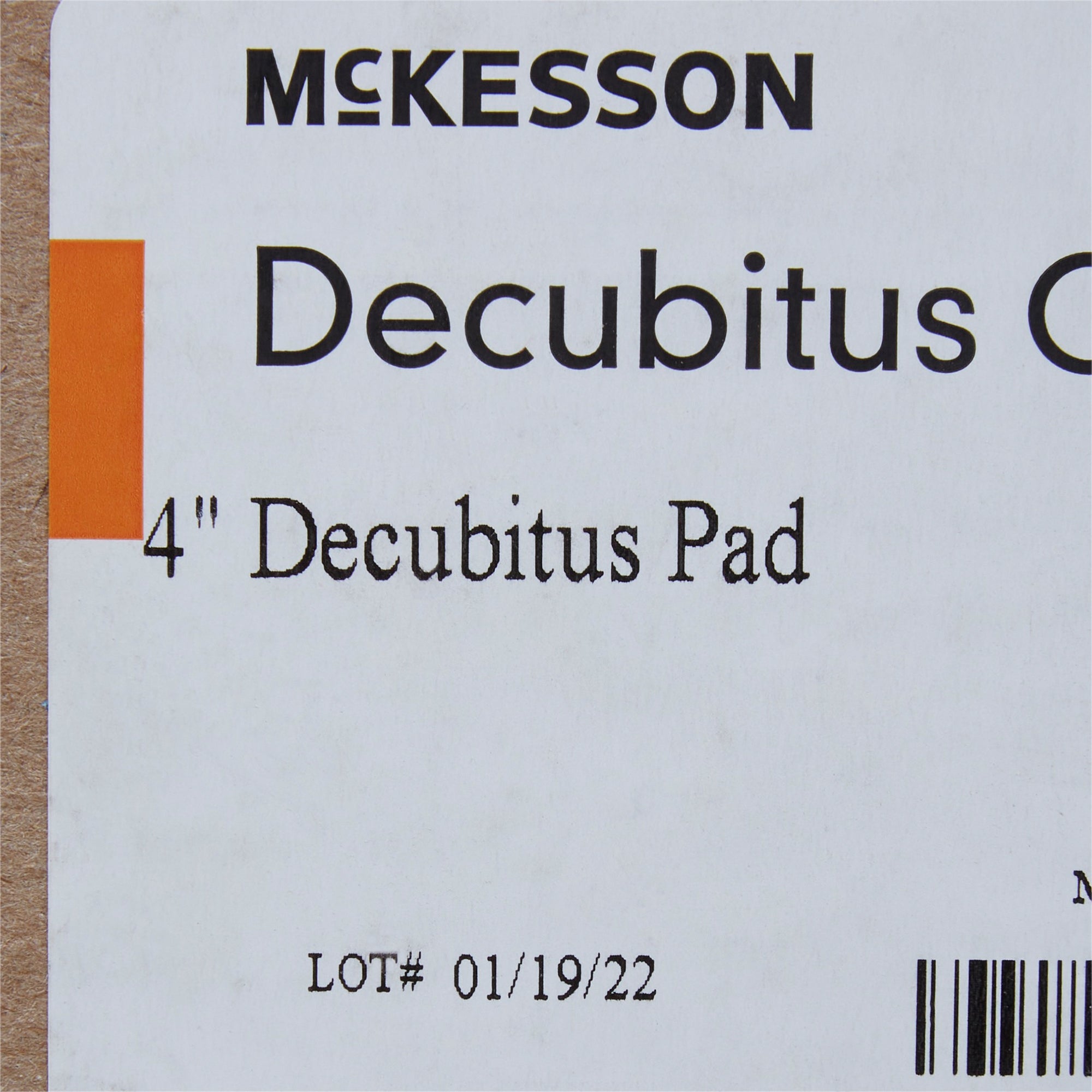 Mattress Overlay McKesson Convoluted Foam 72 L X 33 W X 4 H Inch