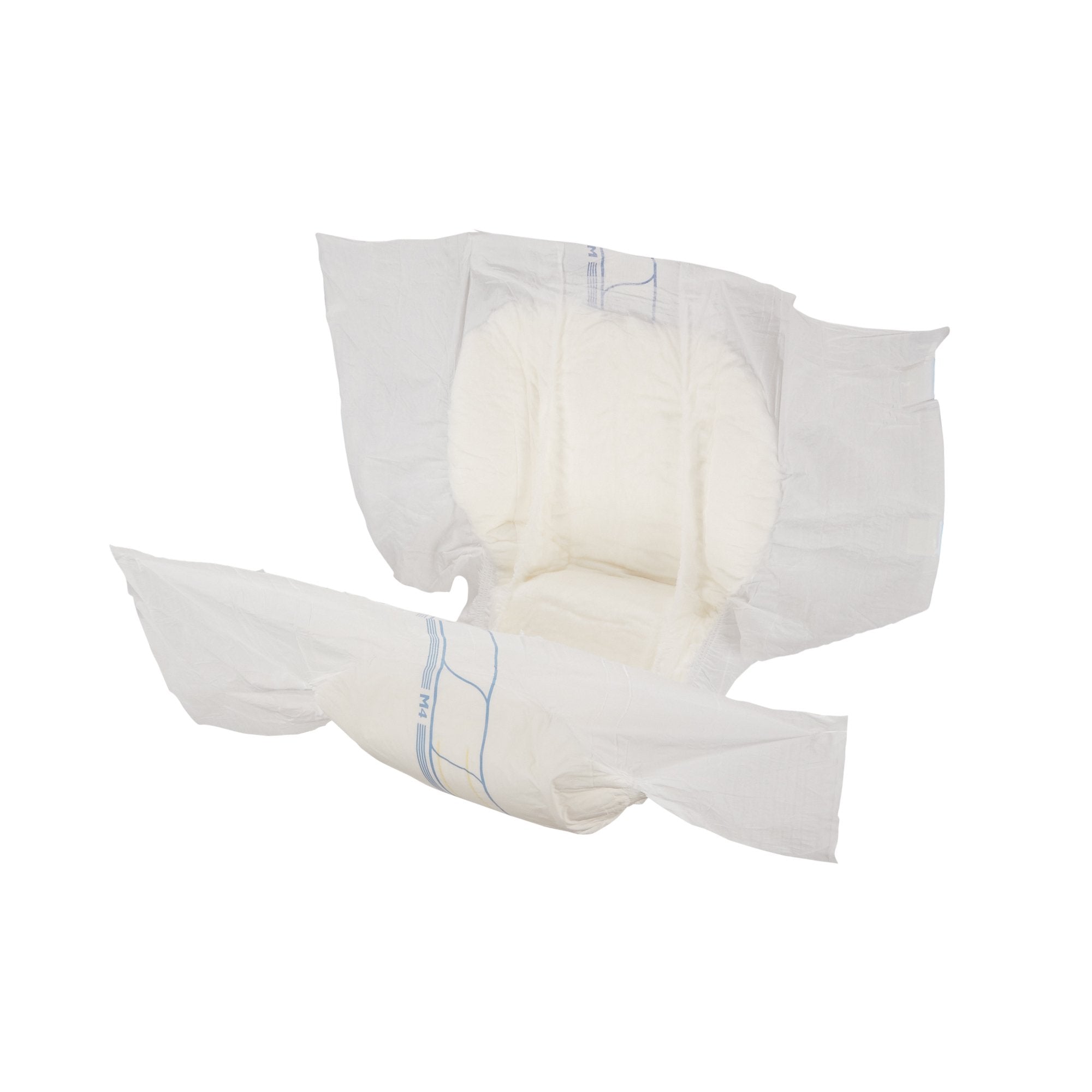 Unisex Adult Incontinence Brief Abri-Form Comfort M4 Medium Disposable Heavy Absorbency, Packaging Type- Case