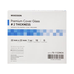 Cover Glass McKesson Square No. 2 Thickness 22 X 22 mm, Packaging Type - Box