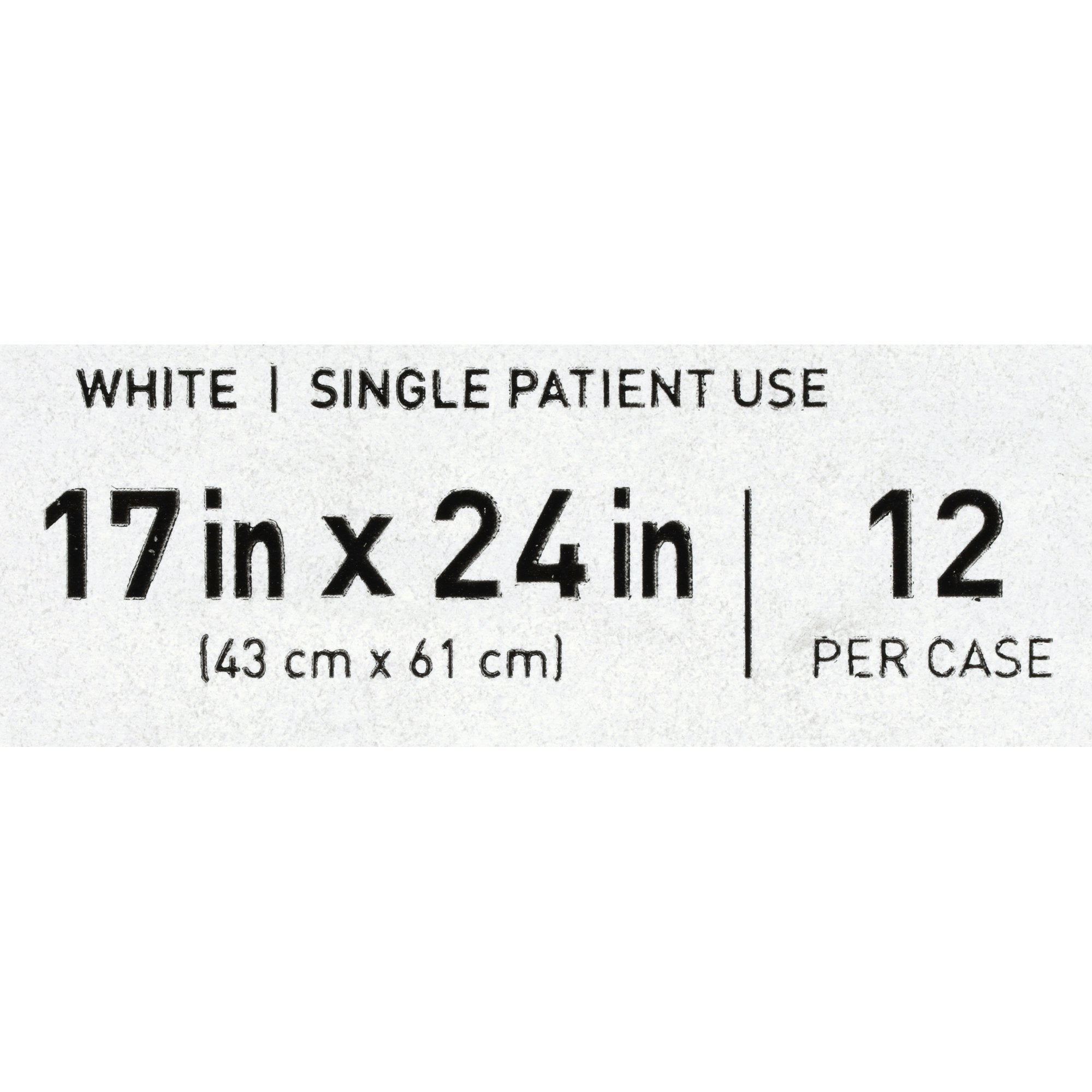 Bed Pillow McKesson 17 X 24 Inch White Disposable