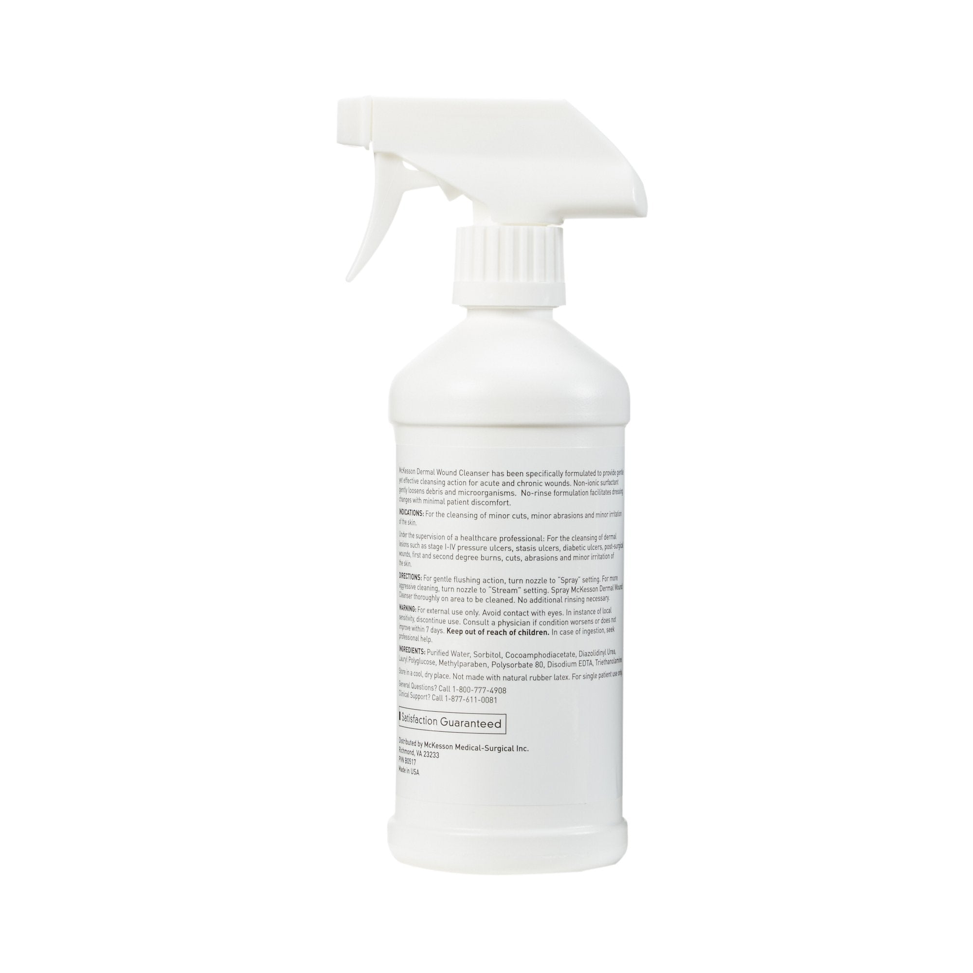 Wound Cleanser McKesson 16 oz. Spray Bottle NonSterile, Packaging Type- Each