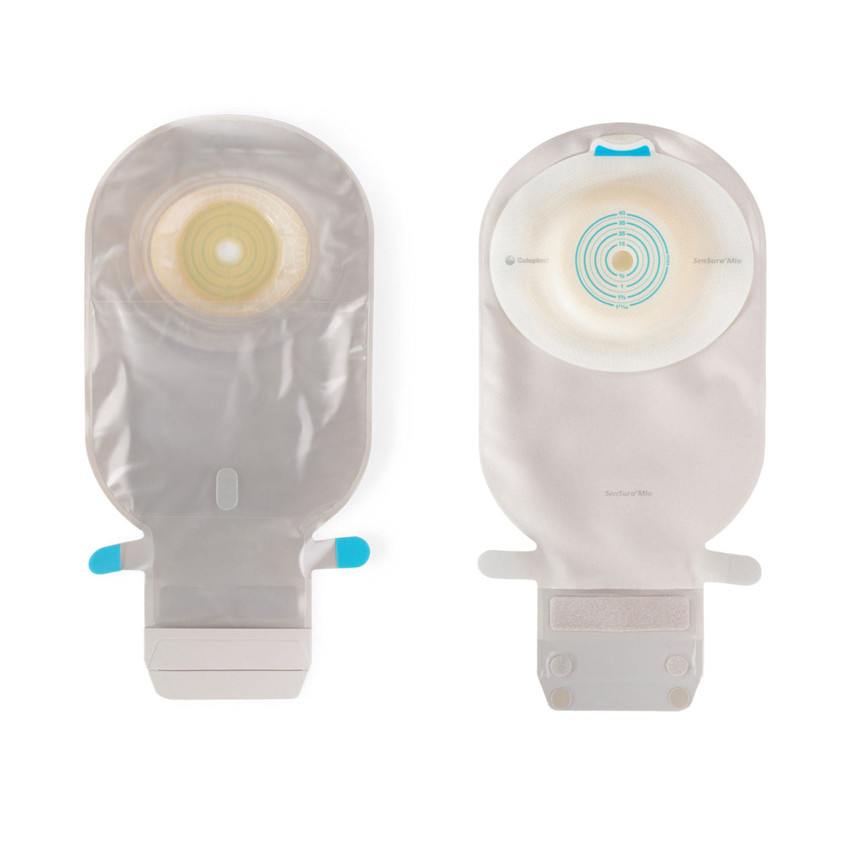 Ostomy Pouch SenSura Mio Convex One-Piece System 11 Inch Length, Maxi Convex Light, Trim to Fit 3/8 to 1-11/16 Inch Stoma Drainable | 10/Box Default Title