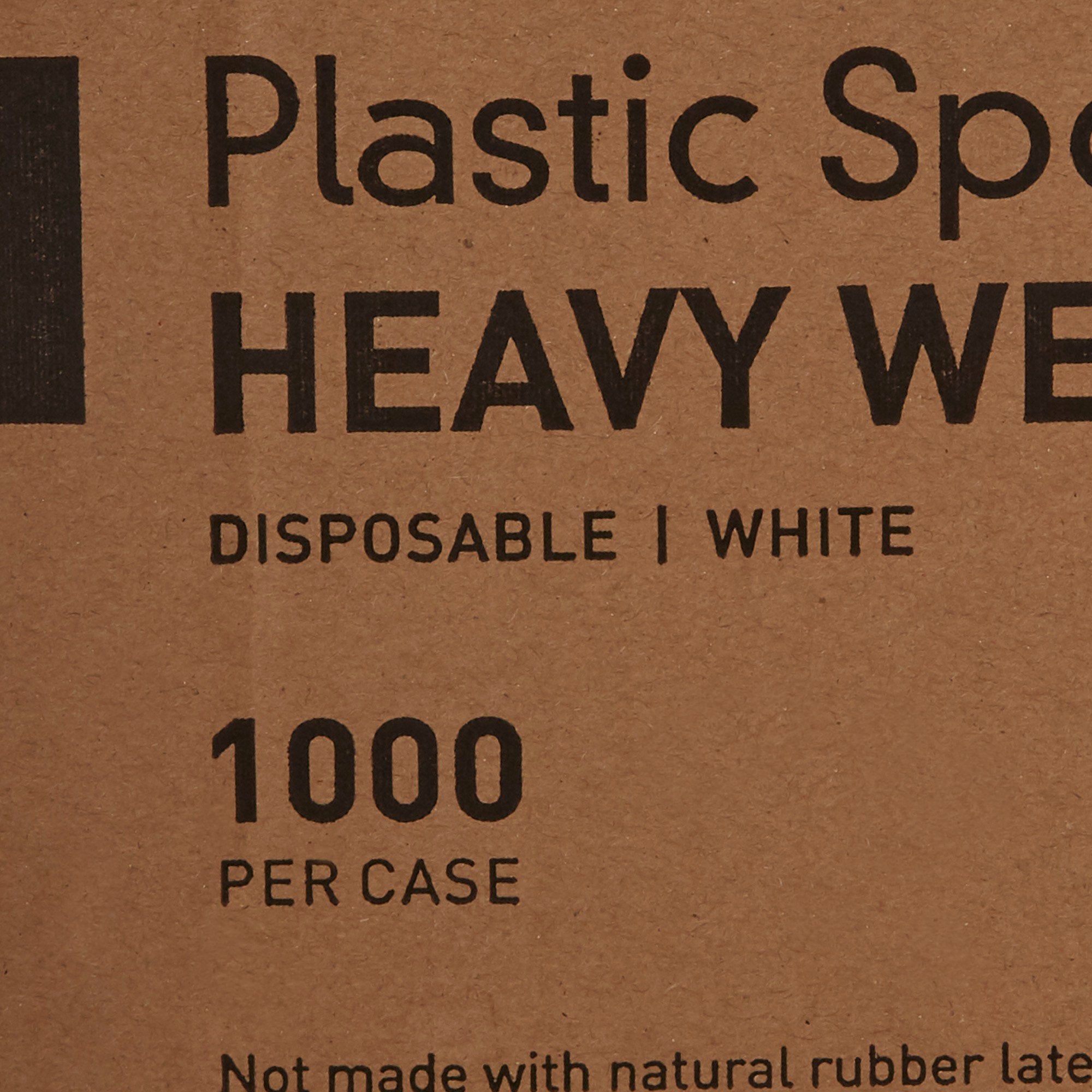 Spoon McKesson Heavy Weight White Polypropylene, Packaging Type- Case
