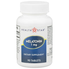 Natural Sleep Aid McKesson Brand 90 per Bottle Tablet 1 mg Strength, Packaging Type- Case