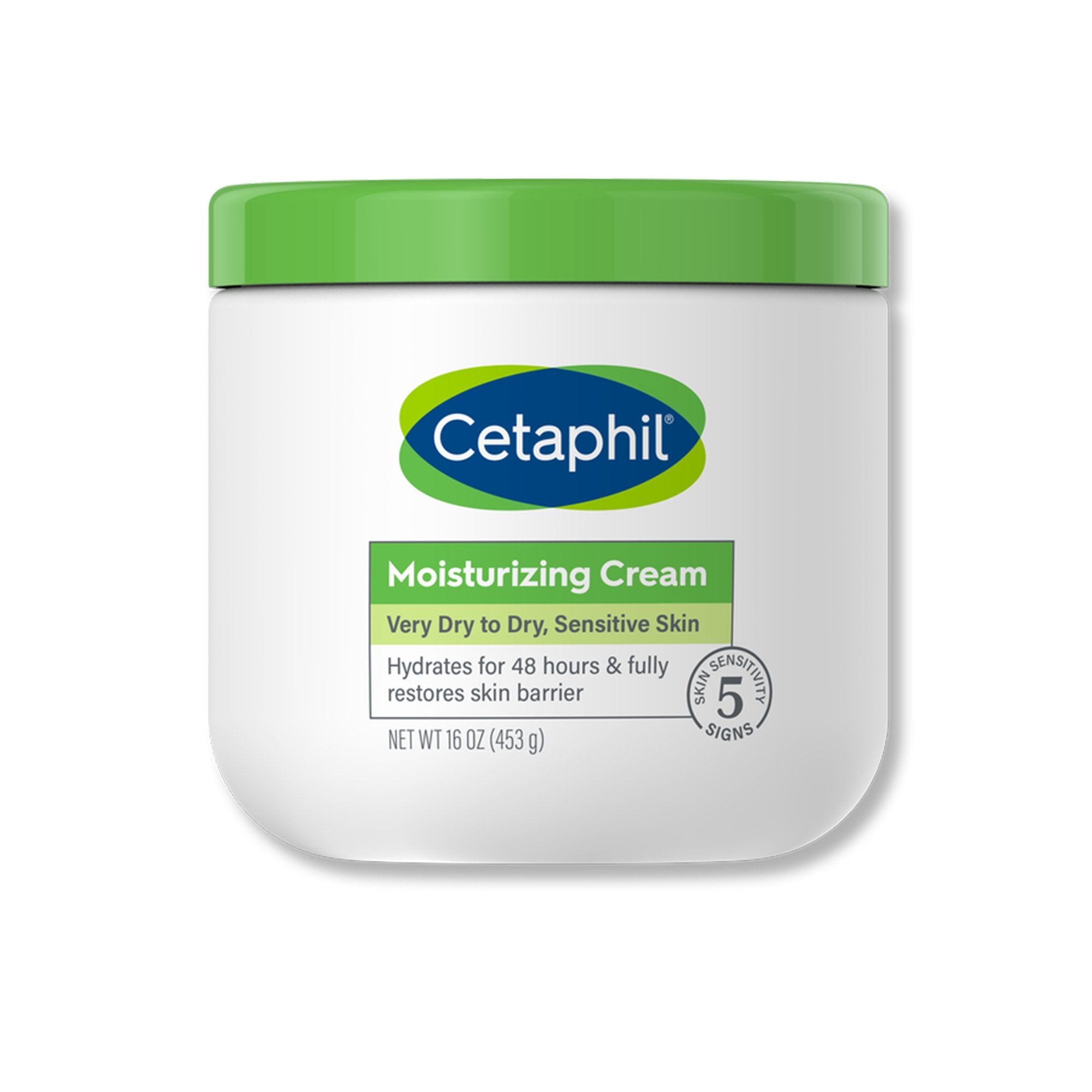 Hand and Body Moisturizer Cetaphil 16 oz. Jar Unscented Cream