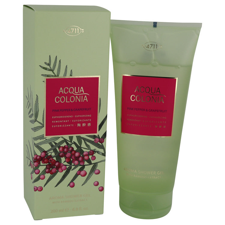Gel de ducha Acqua Colonia Pink Pepper & Grapefruit de 4711, 180 ml, para mujer